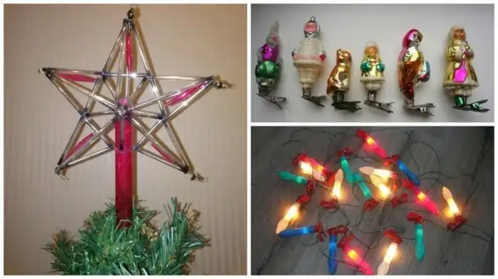 Старые добрые ёлочные игрушки! Помните их?