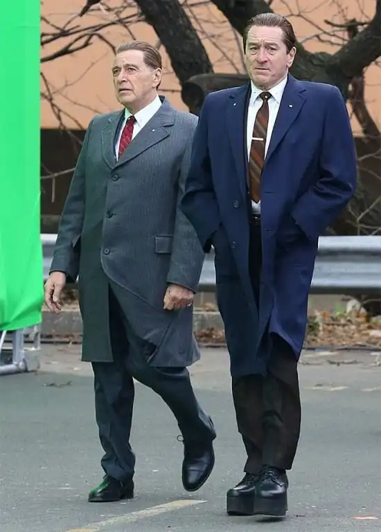 Как увеличили рост Роберта Де Ниро на съемках нового фильма