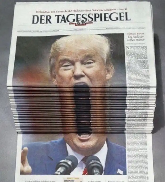 И снова Трамп стал главным героем битвы фотошоперов