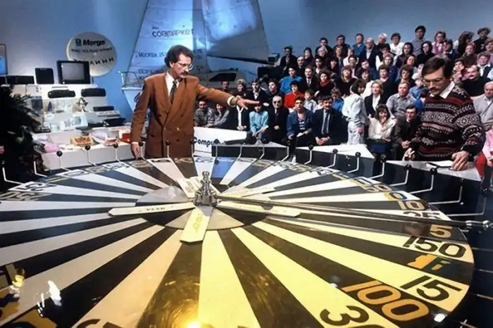 Как Владислав Листьев "Поле Чудес" снимал