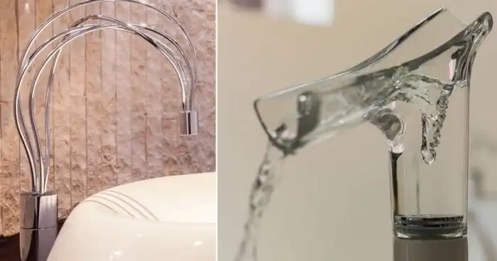 Крутые смесители и краны, которые больше похожи на произведение искусства