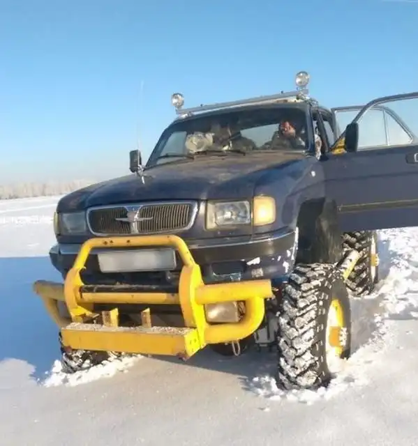 Симбиоз Волги-3110 и ГАЗ-66 – неубиваемый внедорожник