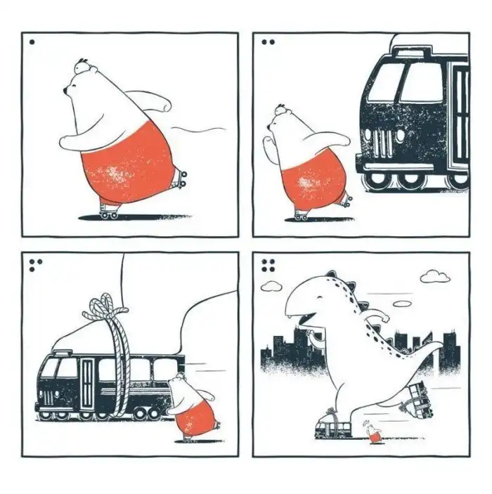 19 забавных комиксов с чёрным юмором и неожиданными концовками