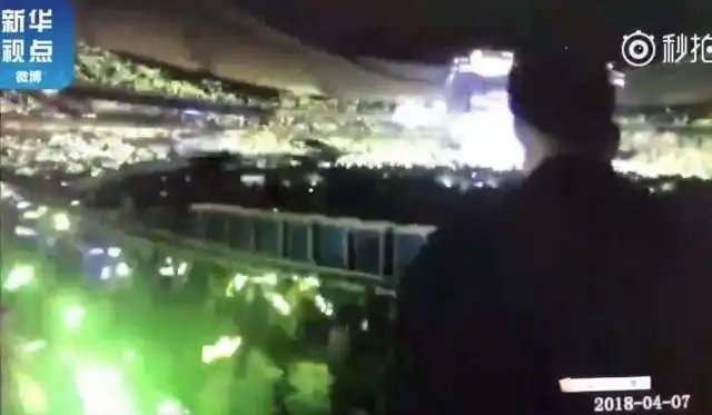 Китайская система распознавания лиц помогла задержать подозреваемого прямо на концерте