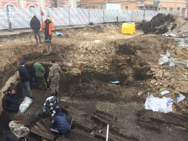 В Туле обнаружили 30 гробов с останками XVIII века