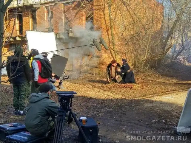 В Смоленске военную разруху можно снимать прямо на реальных улицах города