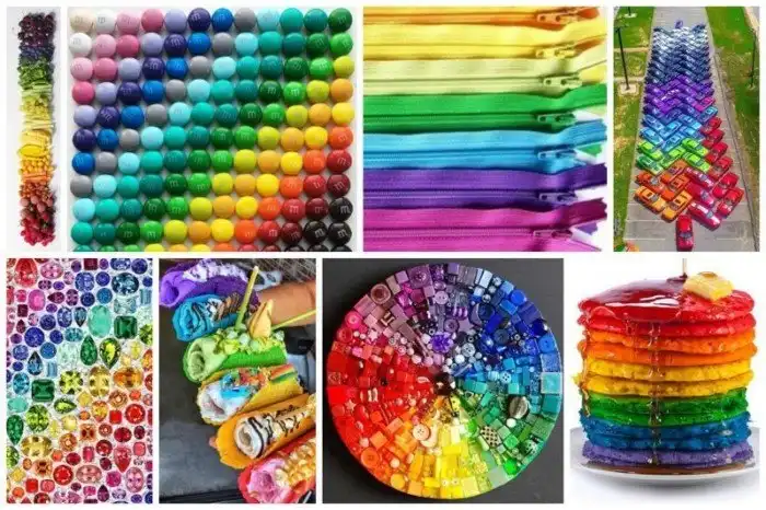 Сделай радугу из всего, что есть под рукой