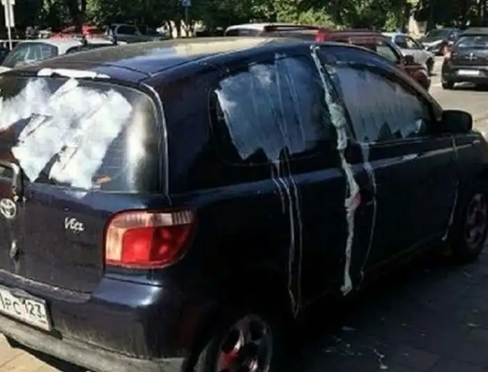 Жестокое наказание за неправильную парковку в Краснодаре