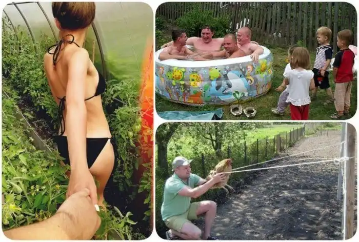 Сумасшедший отжиг на даче, который не может предложить ни один курорт мира