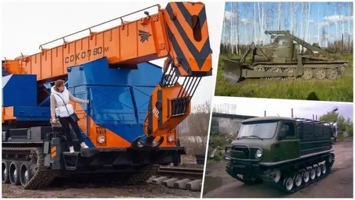 Необычная отечественная спецтехника и вездеходы