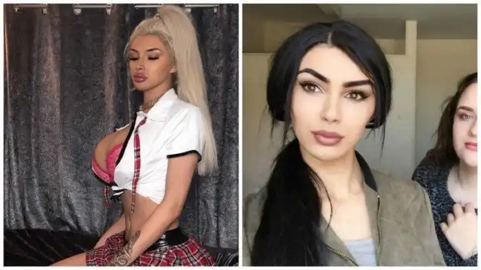 Школьник превратился в пышногрудую даму, формам которой позавидует любая