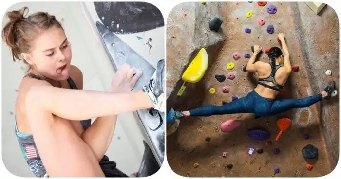 Ради таких видов я и хожу на скалодром