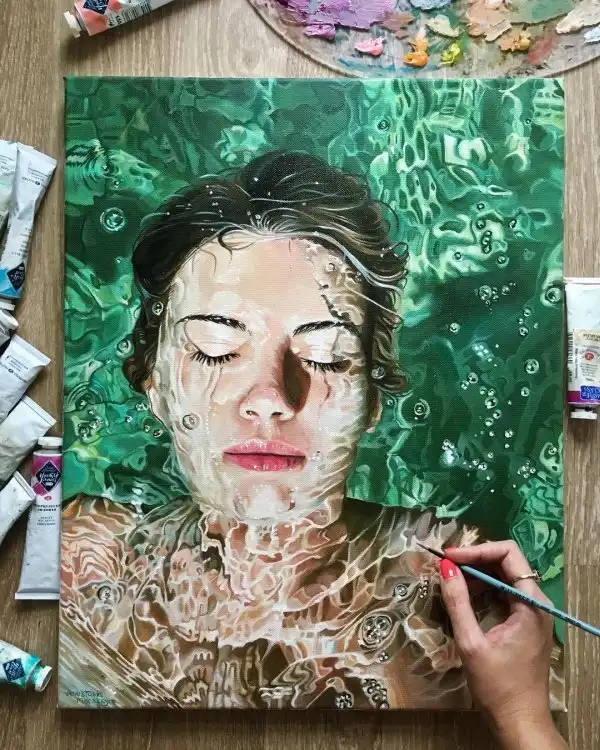 Впечатляющие картины маслом Анастасии Морской