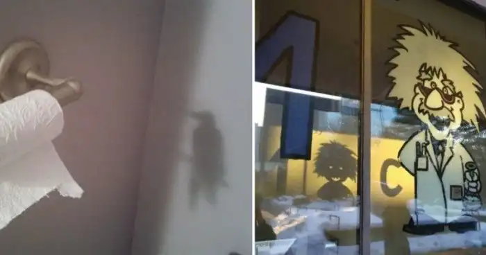 Пост о тенях, который оценят люди с разыгравшемся воображением