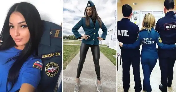 Девушки МЧС России: красота, сила и отвага