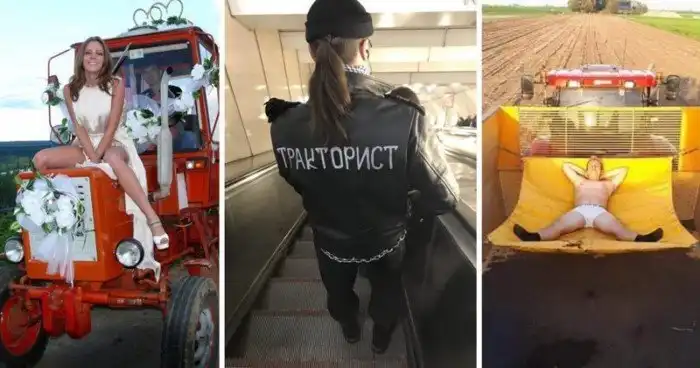 Скажи триста, или полюбила тракториста