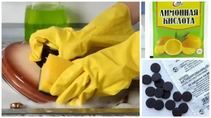 Приводим в порядок посуду без «химии»