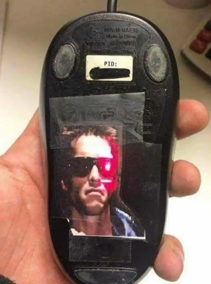 Жаль, что мышка борщ не умеет варить и в постели как-то не очень