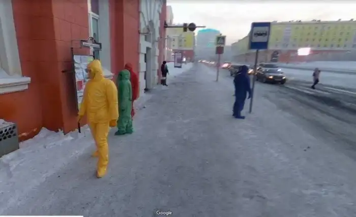 Неожиданные кадры на Google Maps, которые вас удивят