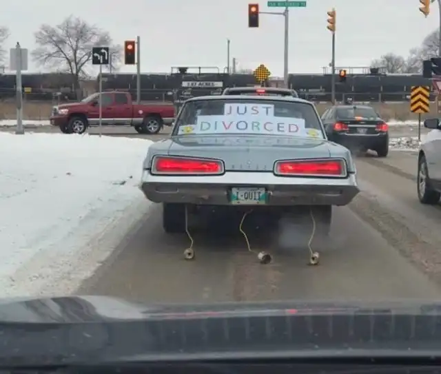 Развод - это тоже праздник для некоторых людей