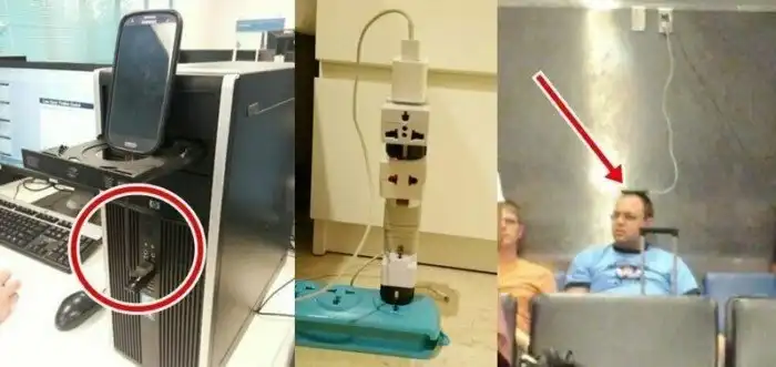 14 безумных ухищрений, на которые приходится идти, когда телефон сел в неподходящий момент