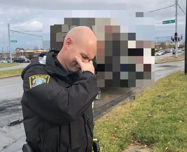 Полицейские тоже плачут