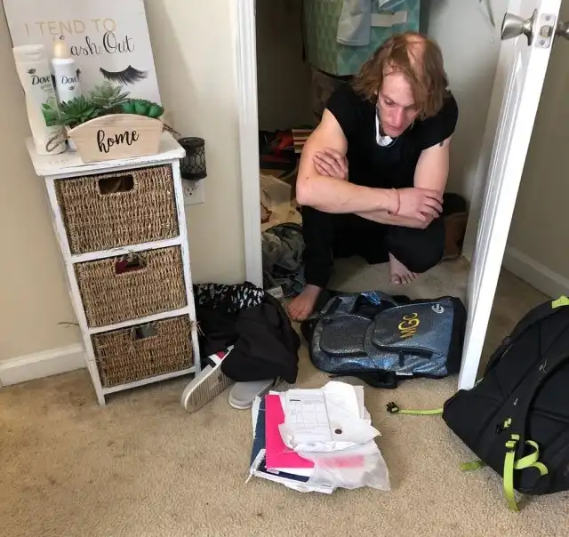 "Приведение", которое жило в шкафу американской студентки