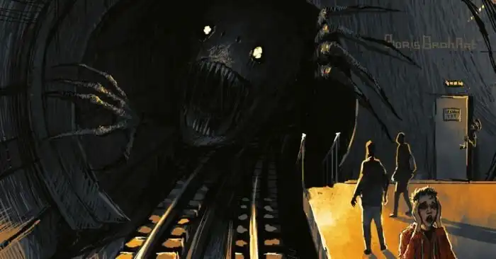 15 зловещих иллюстраций, которые выглядят как кадры самых жутких ночных кошмаров