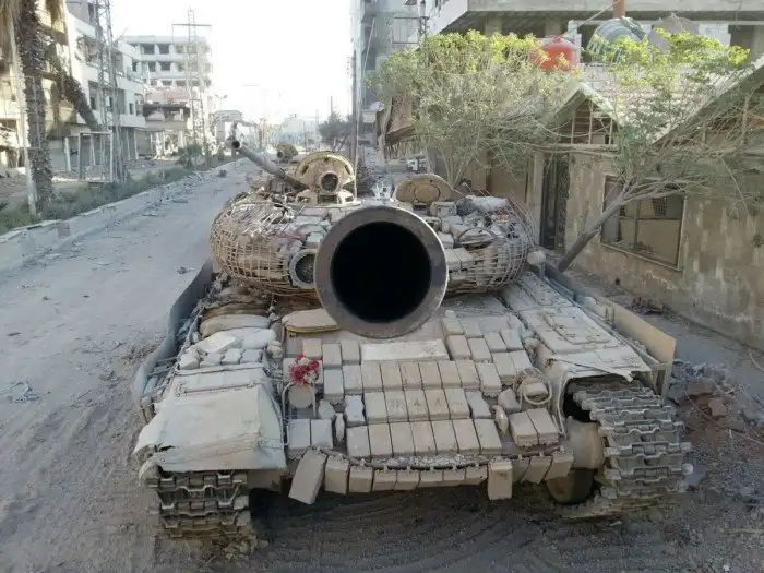 Композитная броня по-сирийски!