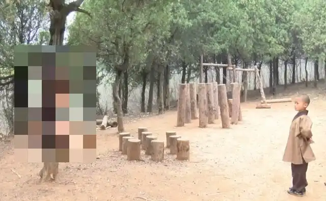 Суровые тренировки подрастающего поколения монахов Шаолиня