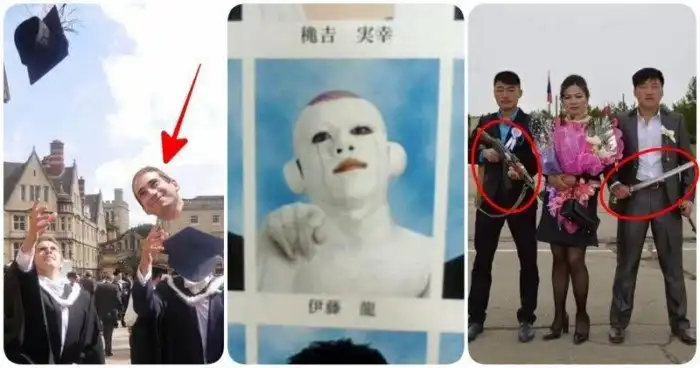 15 странных фотографий из выпускных альбомов, которые лучше никому и никогда не показывать