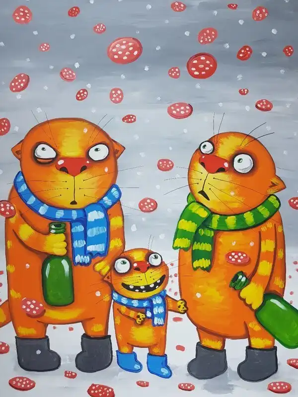 "В творчестве не люблю обобщений": несколько новых иллюстраций от Васи Ложкина