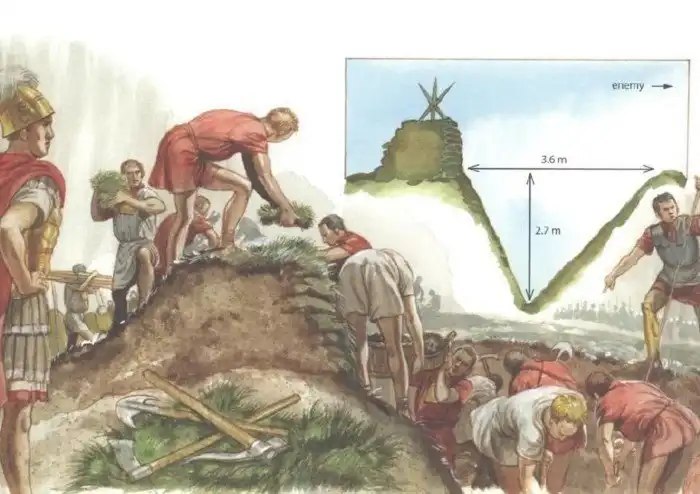 Интересные факты об устройстве римской обороны - валы и лимесы