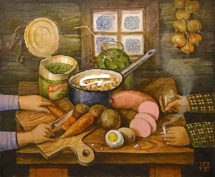 Как придумали салат, и что означает это слово?