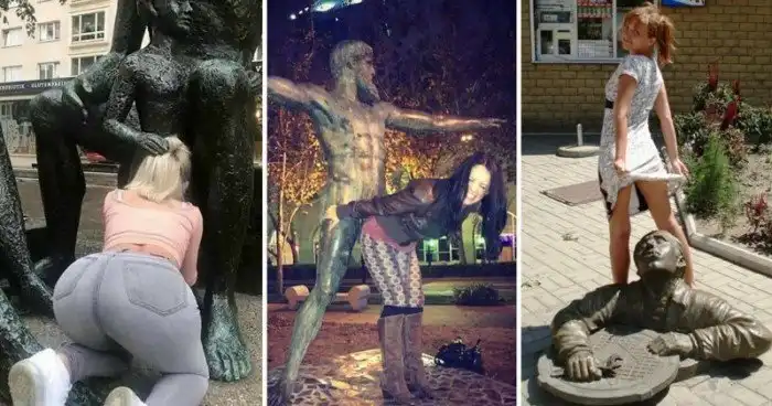 Позёры месяца: люди, которых нельзя подпускать к памятникам