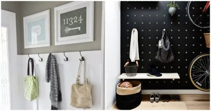 20 крутых идей для маленьких прихожих, которые можно сделать быстро и без затрат своими руками