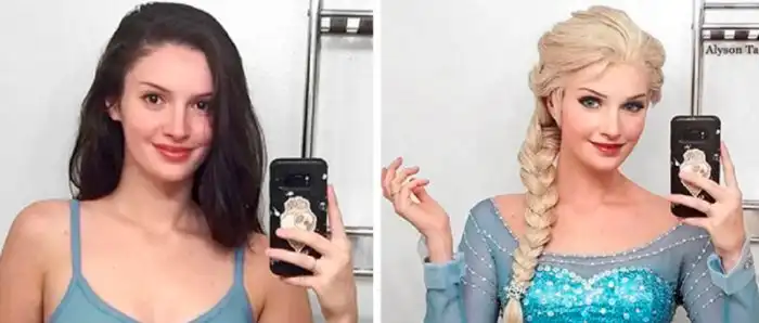 Любительница косплея может превратиться в кого угодно!