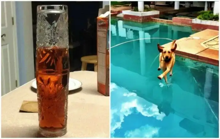 15 хитрых фотографий, которые бросают вызов законам физики