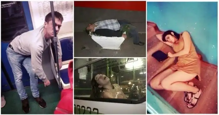 20 человек, которые понимают, что сон это важно и надо спать там, где захотелось