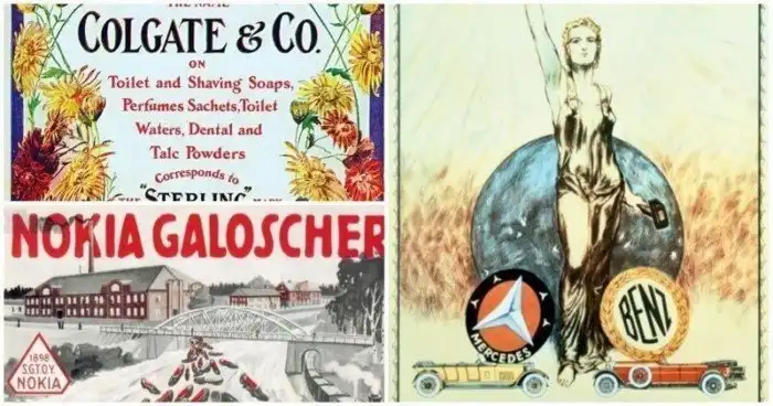 15 первых плакатов от фирм, известных всему миру