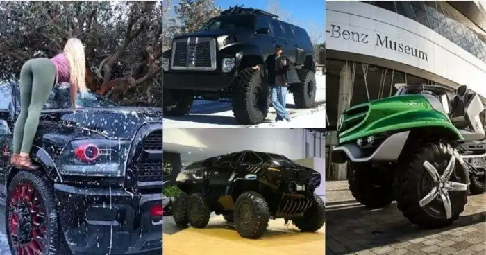 20 монструозных автомобилей, для тех, кто тащится от гигантизма
