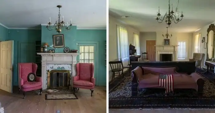 Фотограф отыскал "типично американский" заброшенный особняк 19 века