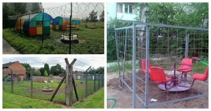 Детские площадки особо строгого режима