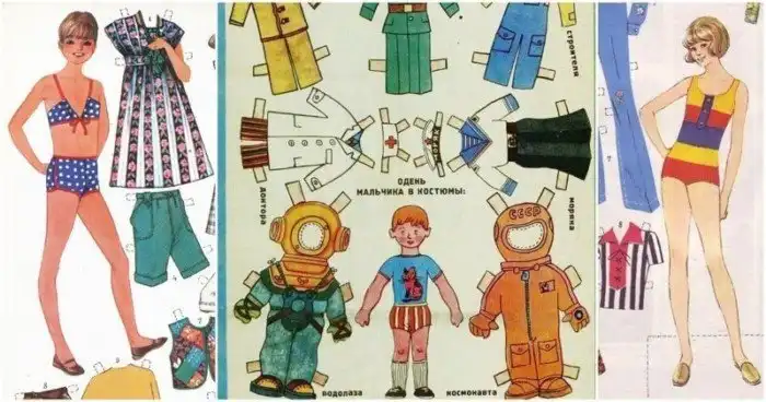 Первая советская "эротика", учившая детей резать и раздевать