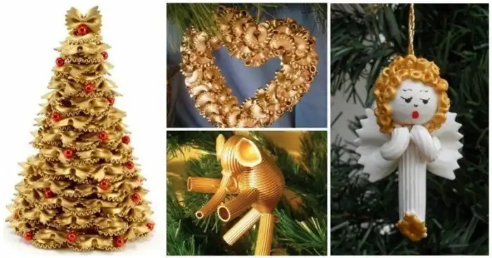 Раз спагетти, два фузилли - будет елочка