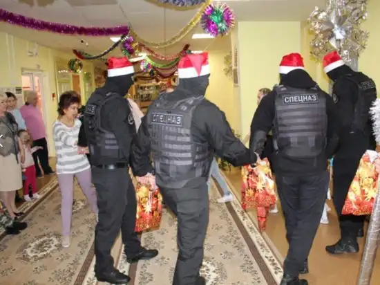 В Ямало-Ненецком автономном округе спецназовцы пришли в детский дом