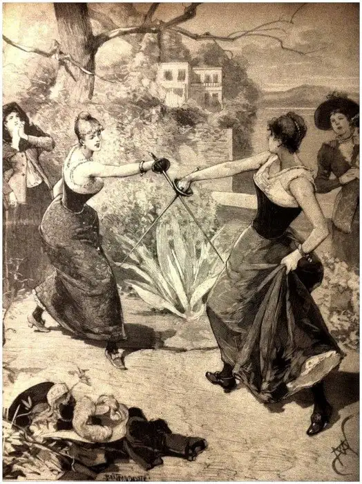 Хоть Бог и запретил дуэли, но к шпаге чувствую талант...