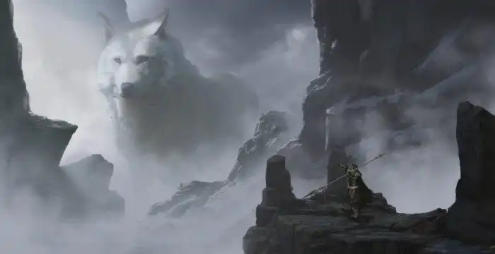 В древности в Сибири обитали гигантские волки