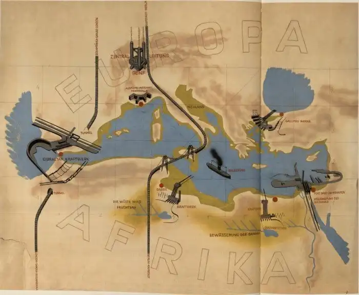 Проект «Атлантропа»: история безумного плана Германии 1920-х гг по осушению Средиземного моря и объединению континентов
