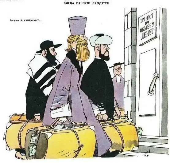 Карикатуры из советского журнала "Крокодил", сатира которых сегодня как никогда актуальна